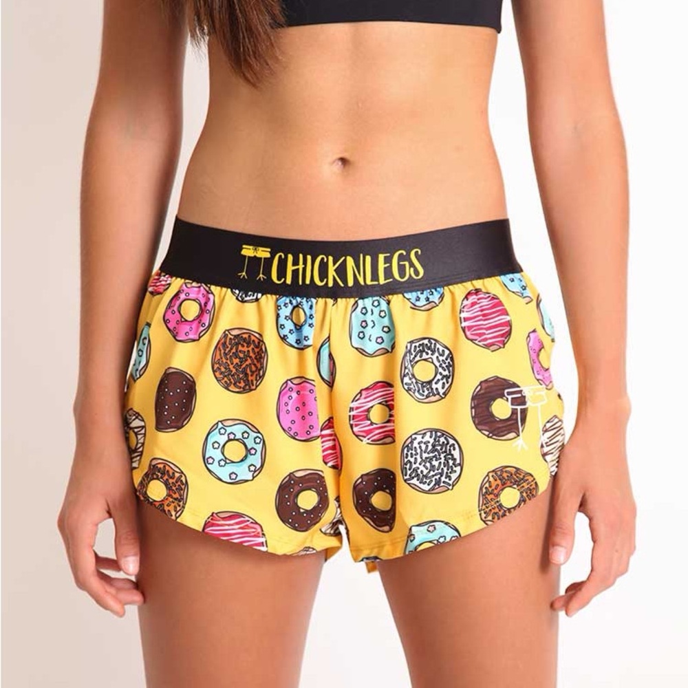 Women's Salty Donuts 1.5" Split Shorts